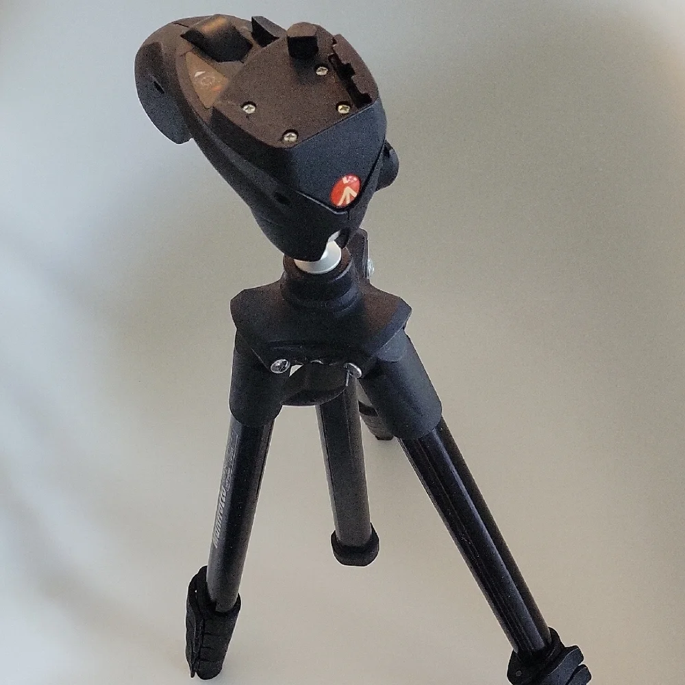 Black Tripod with Adjustable Head